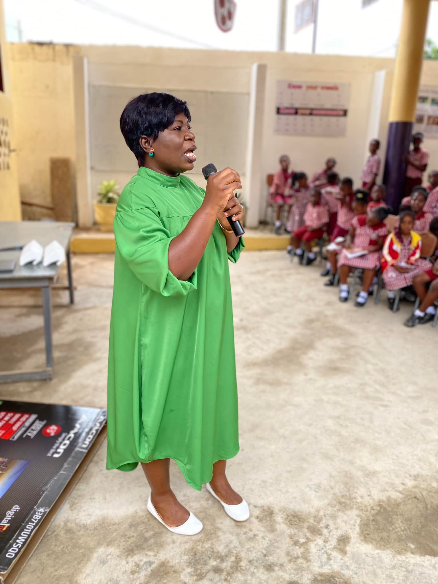 Classroom activity at Divine Vessels