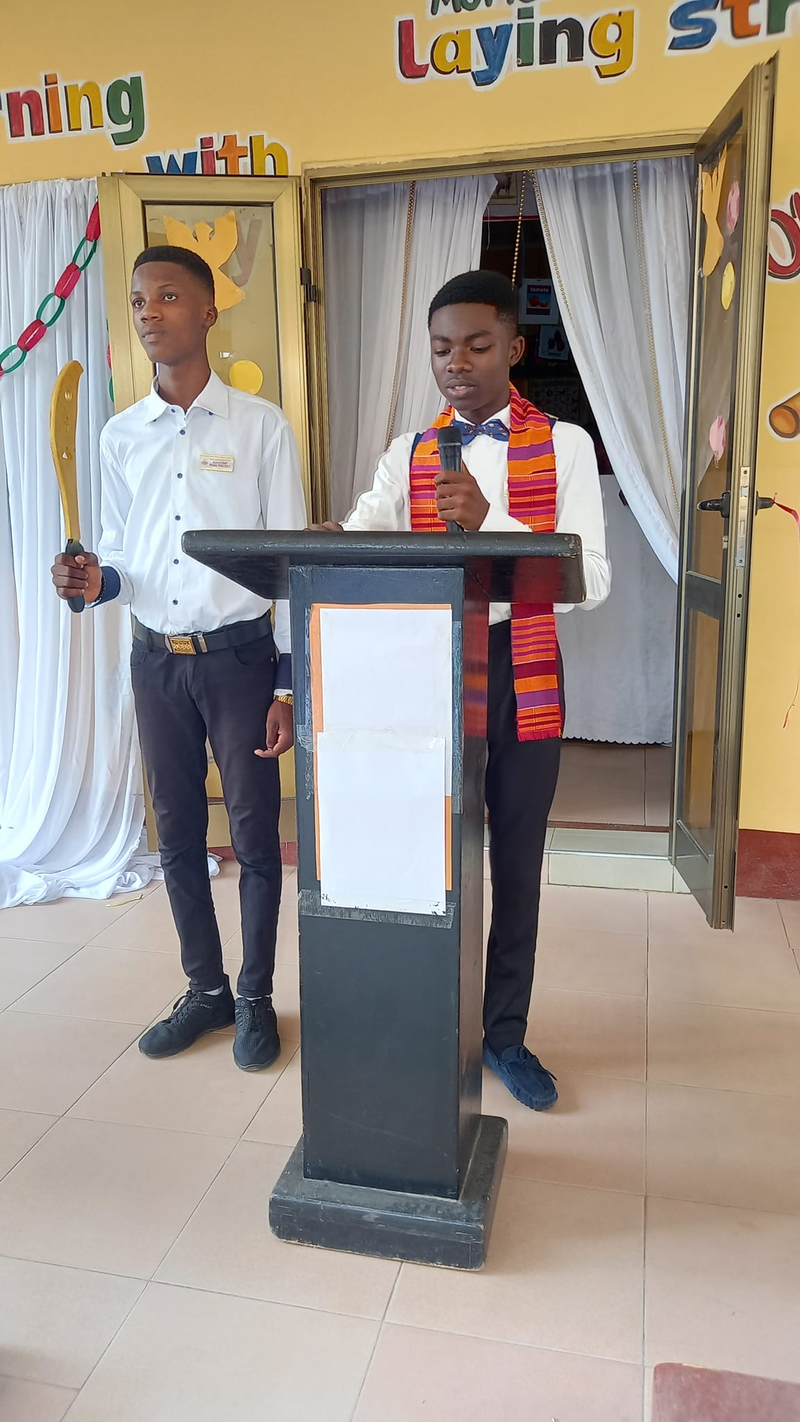 Music class at Divine Vessels